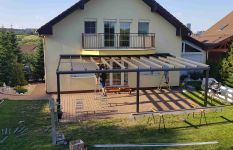 Pergola Murano integrale s integrovanou markýzou